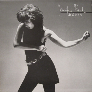 Jennifer Rush Movin&#039; cover artwork