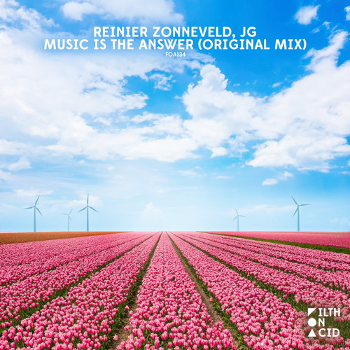 Reinier Zonneveld featuring JG — Music Is The Answer cover artwork