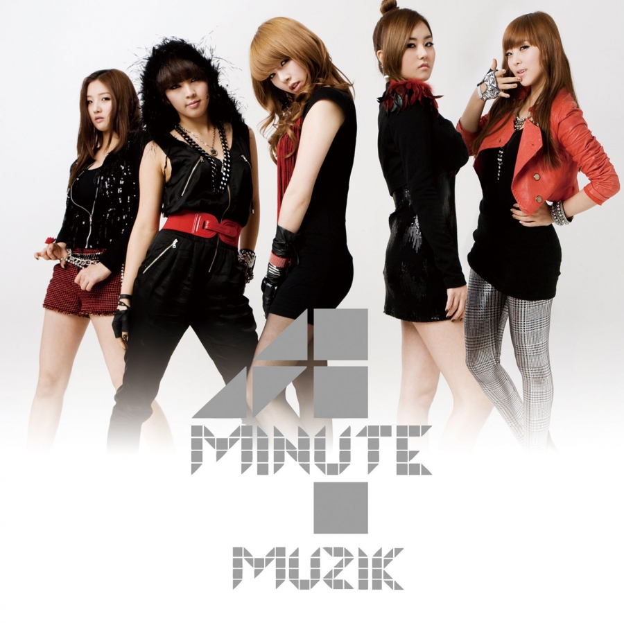 4Minute — Muzik -Japanese ver.- cover artwork