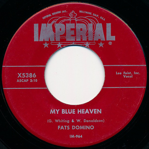 Fats Domino — My Blue Heaven cover artwork