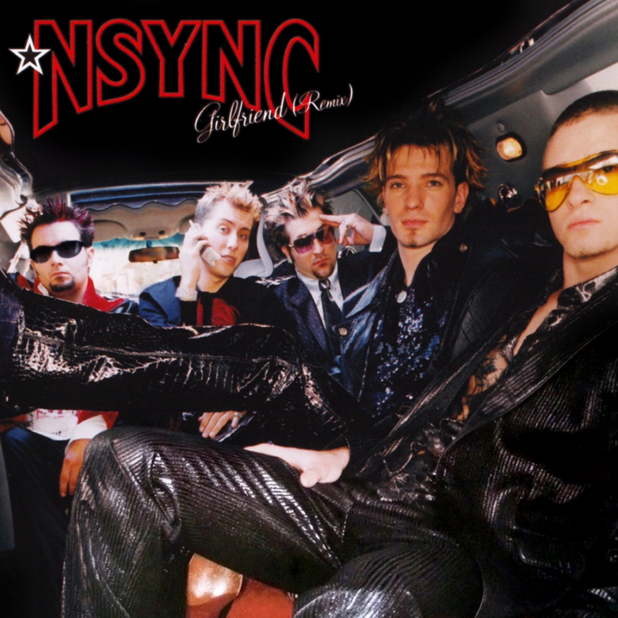 *NSYNC ft. featuring Nelly Girlfriend (The Neptunes Remix) cover artwork