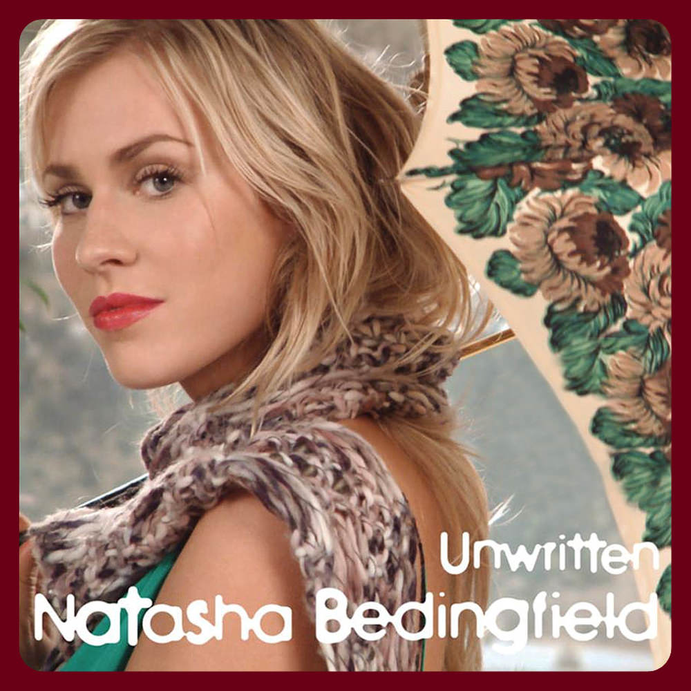 Natasha Bedingfield Unwritten cover artwork