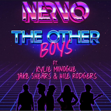 NERVO featuring Kylie Minogue, Jake Shears, & Nile Rodgers — The Other Boys cover artwork