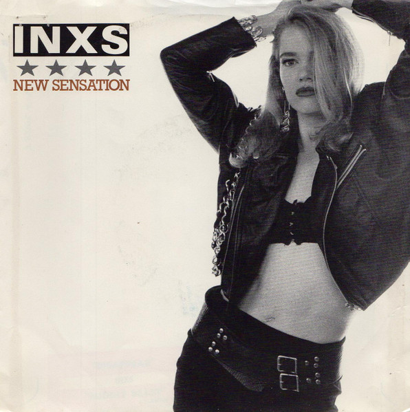 INXS New Sensation cover artwork
