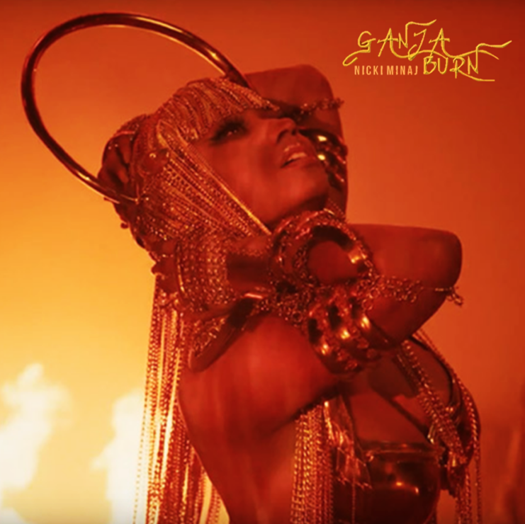 Nicki Minaj — Ganja Burn cover artwork