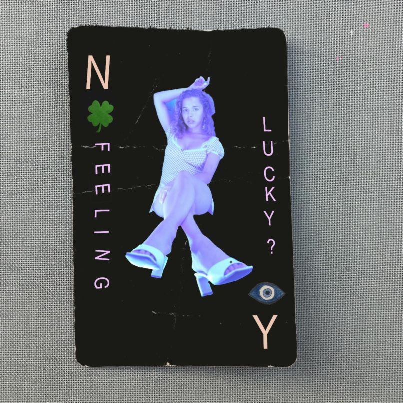 Nilüfer Yanya Feeling Lucky (EP) cover artwork