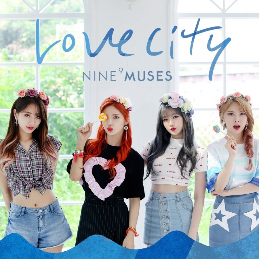 9MUSES — MUSES DIARY PART.3 : LOVE CITY cover artwork