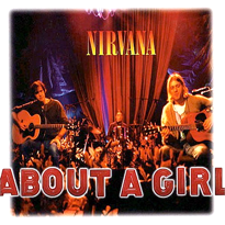 Nirvana About a Girl (Unplugged) cover artwork
