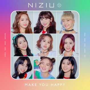 NiziU — Make You Happy (EP) cover artwork