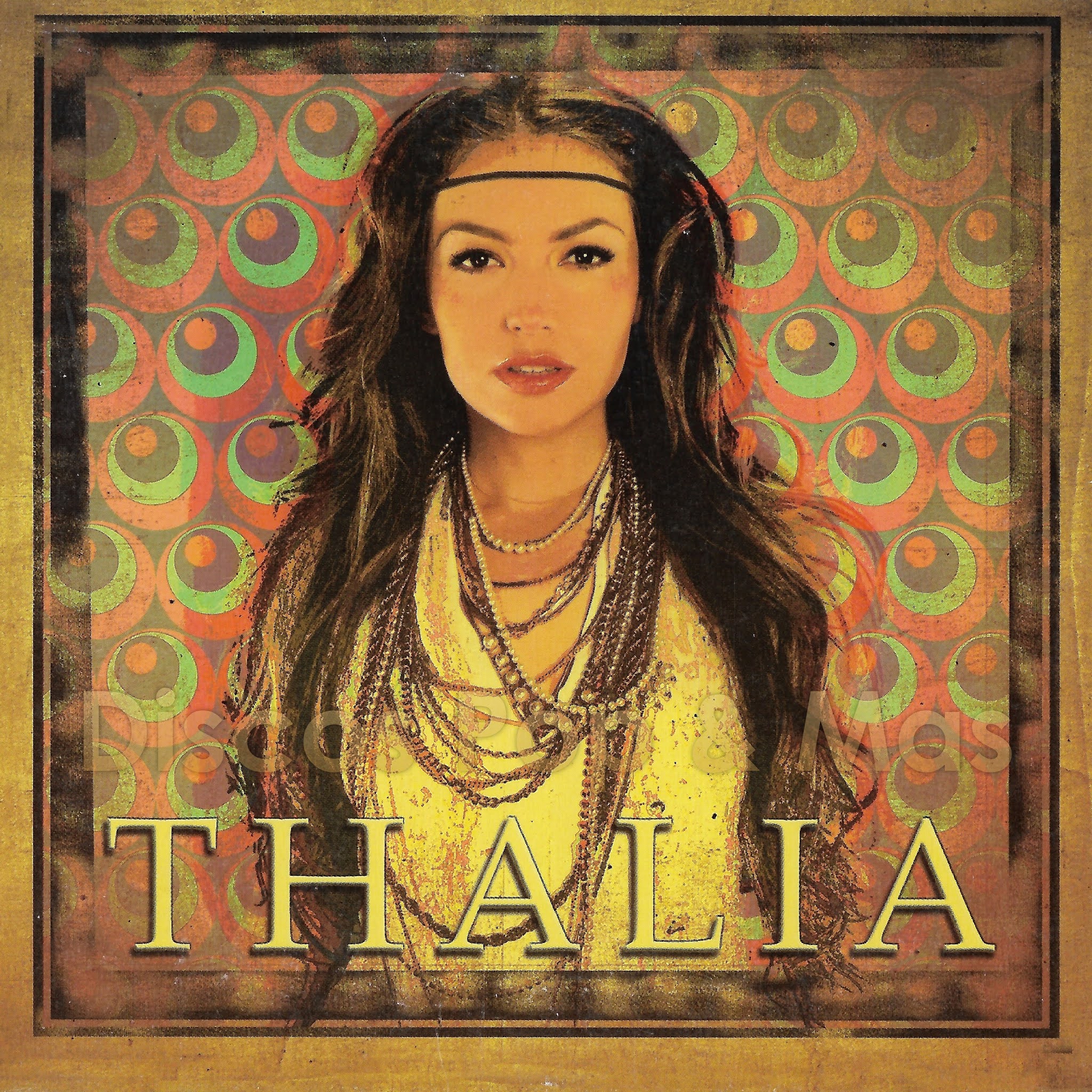 Thalía No Me Enseñaste cover artwork