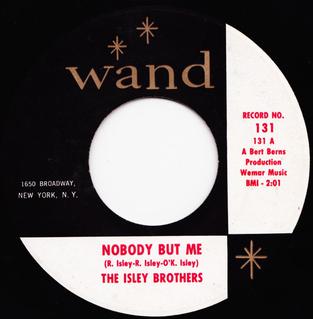 The Isley Brothers — Nobody But Me cover artwork