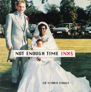 INXS — Not Enough Time cover artwork