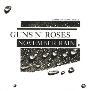 Guns N&#039; Roses November Rain cover artwork