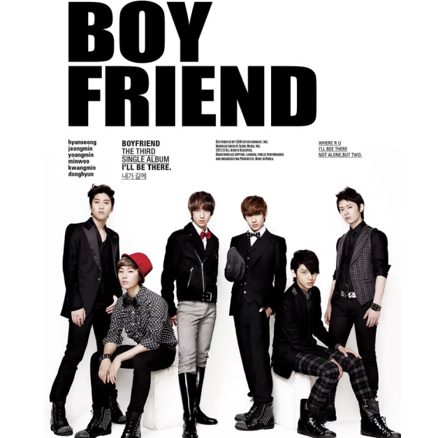 Boyfriend I&#039;ll Be There cover artwork