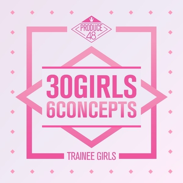 PRODUCE 48 30 Girls 6 Concepts cover artwork
