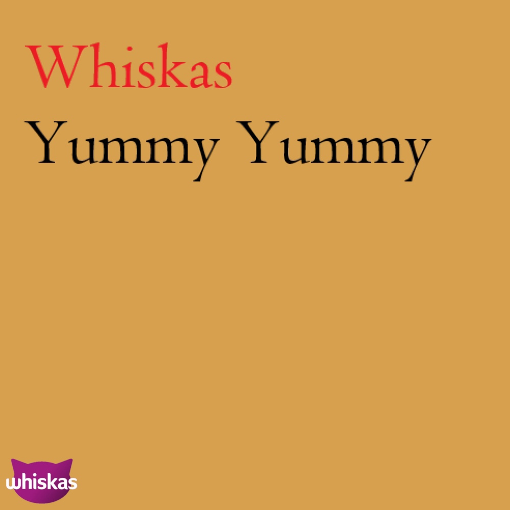Whiskas Yummy Yummy cover artwork