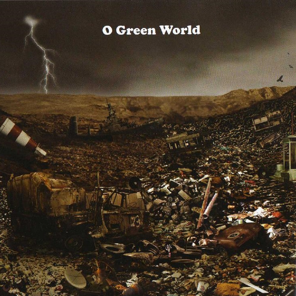 Gorillaz — O Green World cover artwork