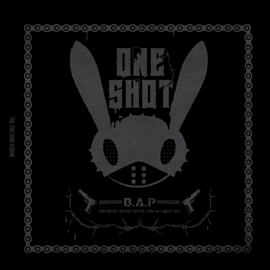 B.A.P ONE SHOT cover artwork