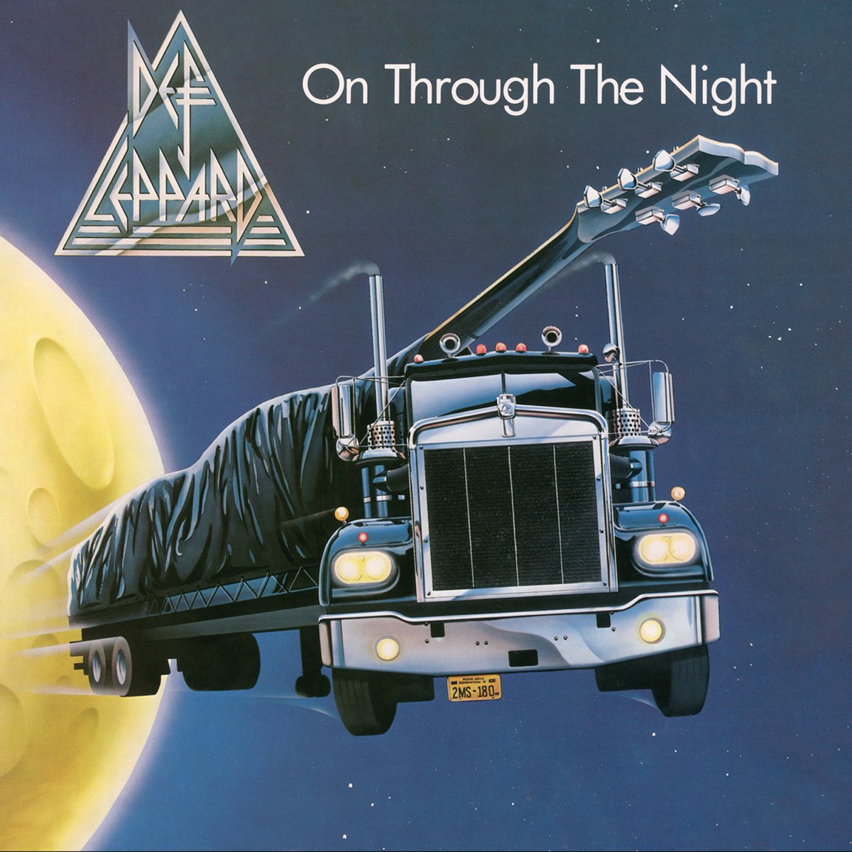 Def Leppard — On Through the Night cover artwork