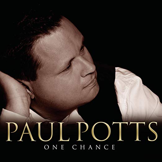 Paul Potts — One Chance cover artwork