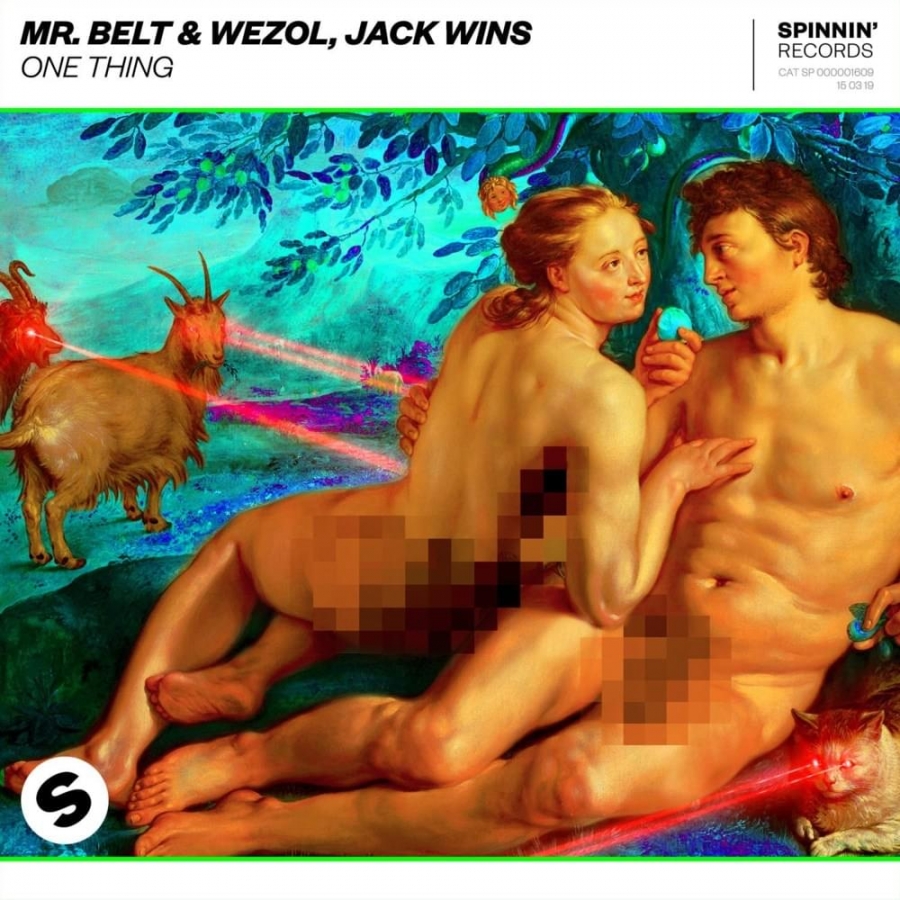 Mr. Belt &amp; Wezol & Jack Wins — One Thing cover artwork