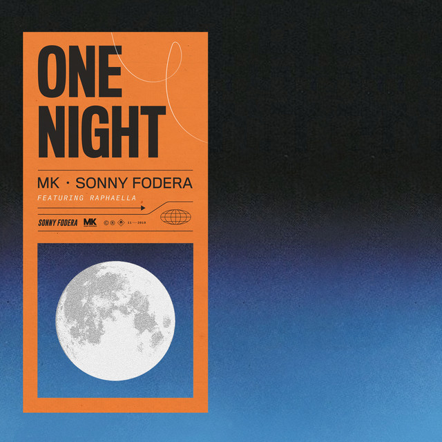 MK & Sonny Fodera ft. featuring Raphaella One Night cover artwork