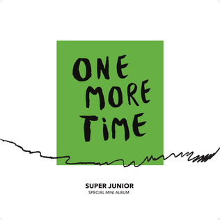 Super Junior One More Time - Special Mini Album cover artwork