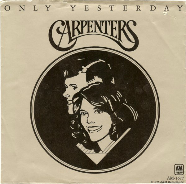 Carpenters — Only Yesterday cover artwork