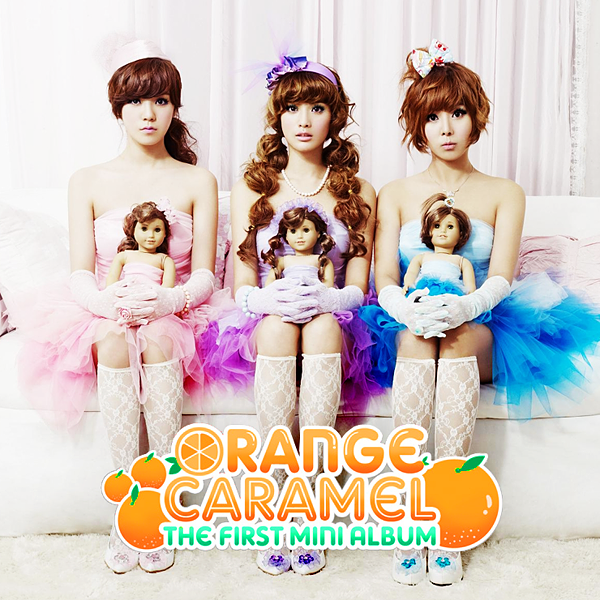 Orange Caramel The First Mini Album cover artwork