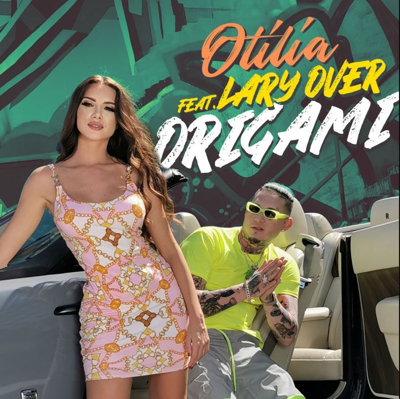 Otilia featuring Lary Over — Origami cover artwork