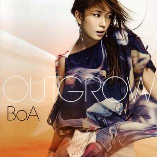 BoA OUTGROW cover artwork