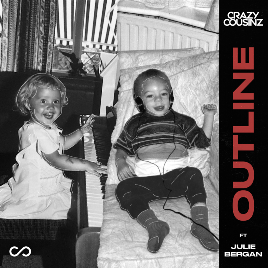 Crazy Cousinz & Julie Bergan — Outlines cover artwork