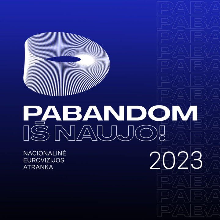 Lithuania 🇱🇹 in the Eurovision Song Contest Pabandom iš Naujo! 2023 cover artwork