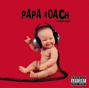 Papa Roach Lovehatetragedy cover artwork