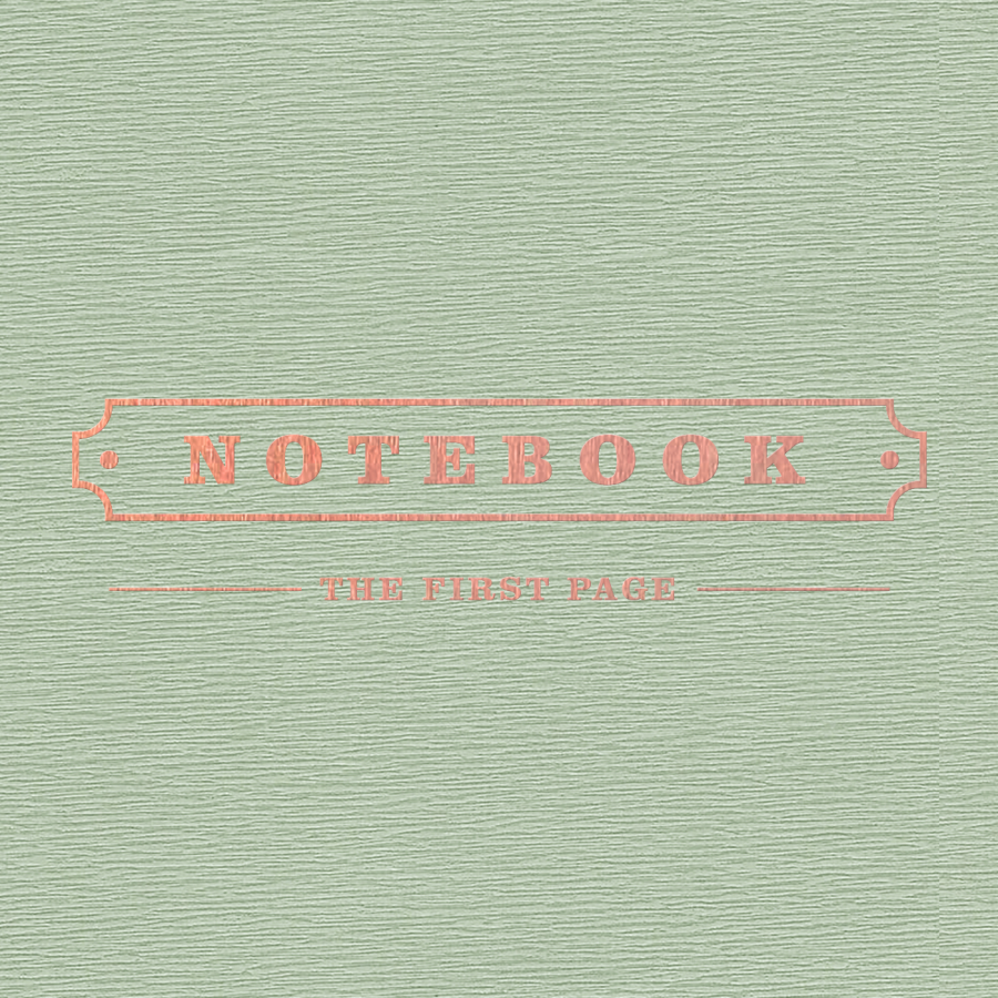 Park Kyung Notebook cover artwork