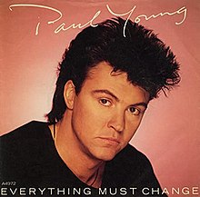 Paul Young Everything Must Change cover artwork