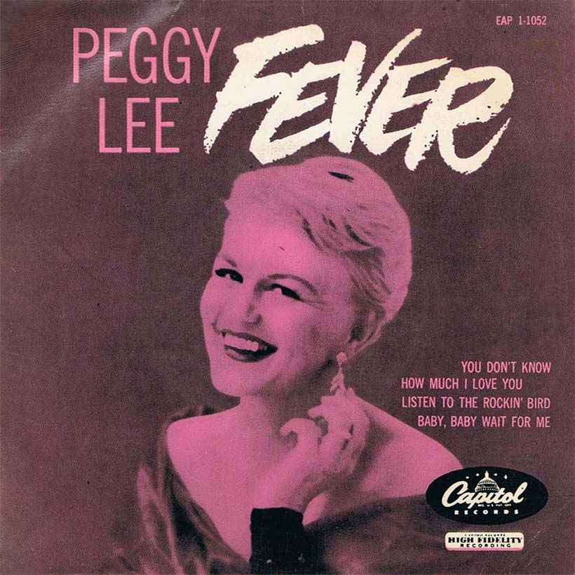 Peggy Lee — Fever cover artwork