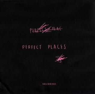 Lorde — Perfect Places cover artwork