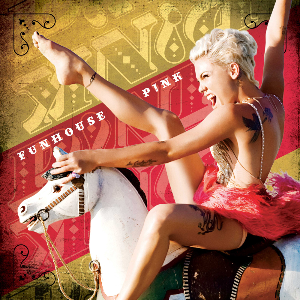 P!nk featuring Travis McCoy — This Is How It Goes Down cover artwork
