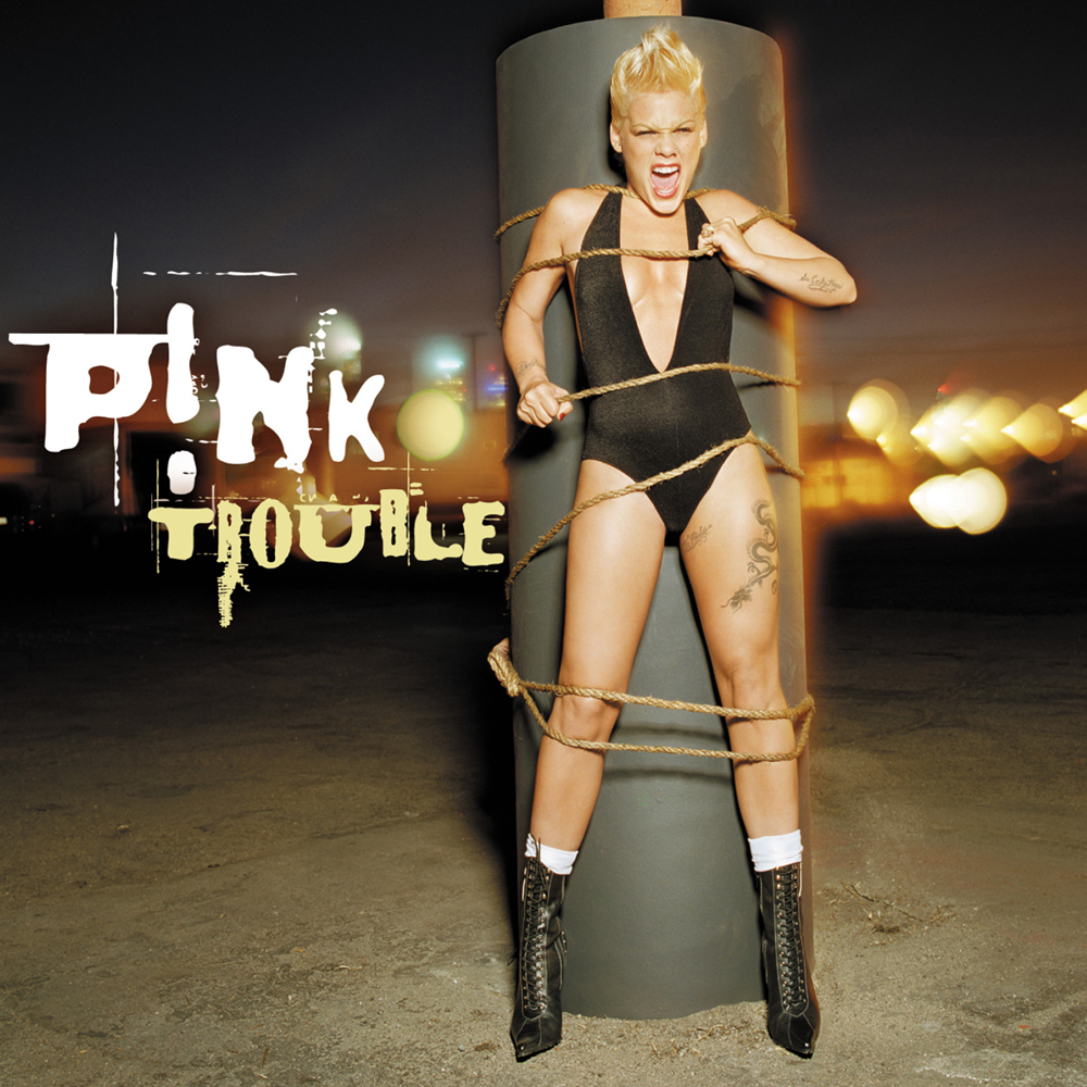 P!nk — Trouble cover artwork