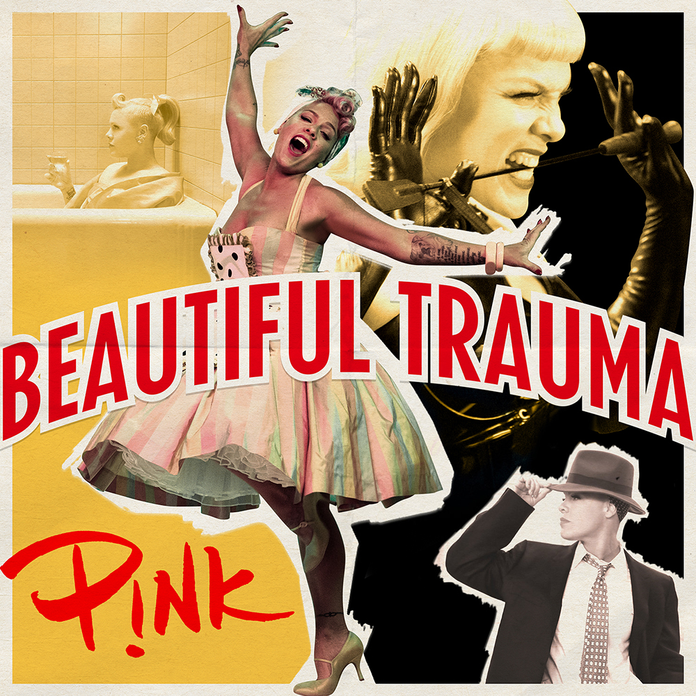 P!nk — Beautiful Trauma cover artwork