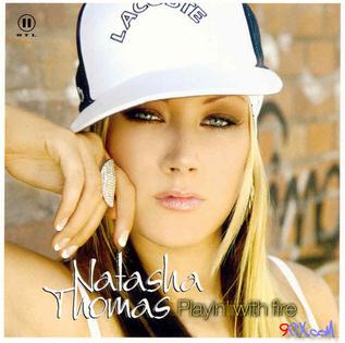Natasha Thomas Playin&#039; with Fire cover artwork