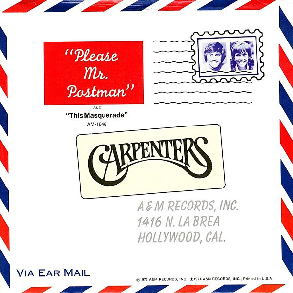 Carpenters — Please Mr. Postman cover artwork