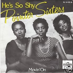 Pointer Sisters He&#039;s So Shy cover artwork