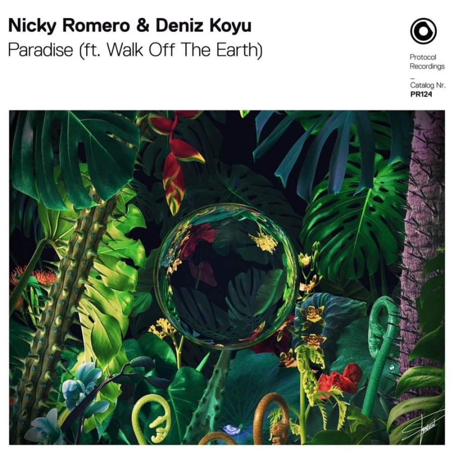 Nicky Romero & Deniz Koyu ft. featuring Walk Off The Earth Paradise cover artwork