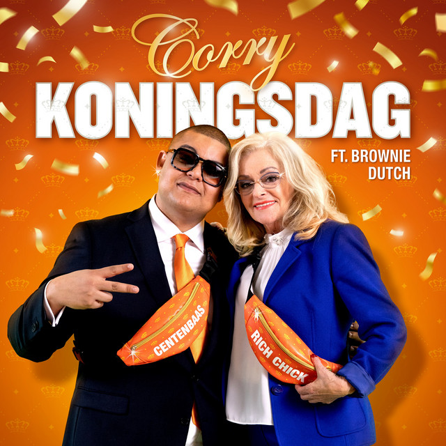 Corry Konings featuring Brownie Dutch — Corry Koningsdag cover artwork