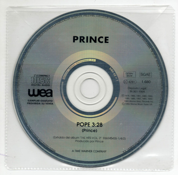 Prince — Pope cover artwork