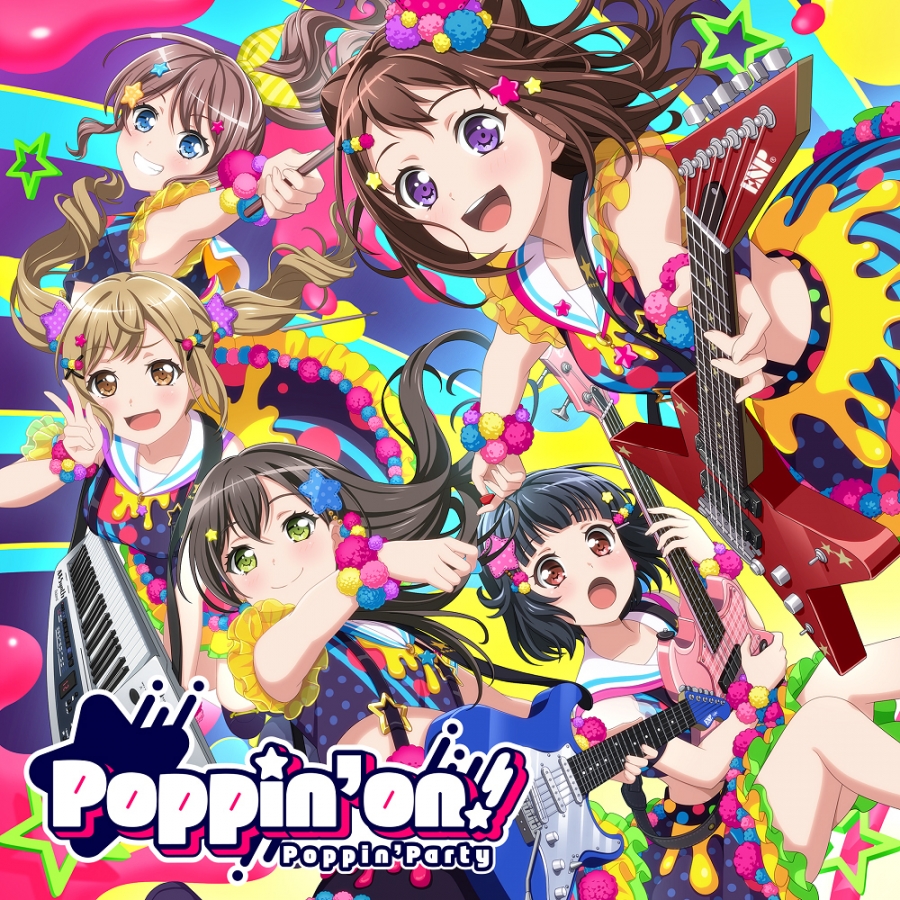 Poppin&#039;Party Poppin&#039;on! cover artwork
