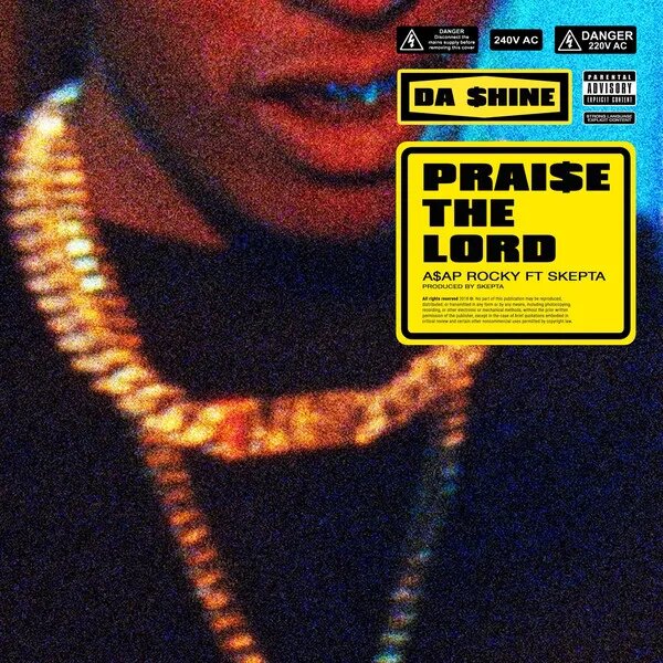 A$AP Rocky ft. featuring Skepta Praise the Lord (Da Shine) cover artwork