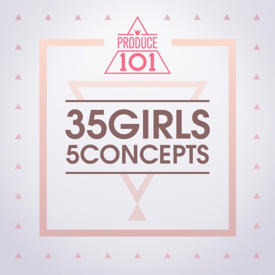 Produce 101 35 Girls 5 Concepts cover artwork